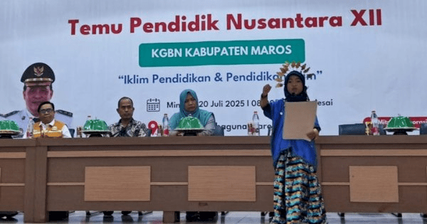 Maros Tuan Rumah Temu Pendidik Nusantara, Wabup Apresiasi Cerdas Cermat Guru