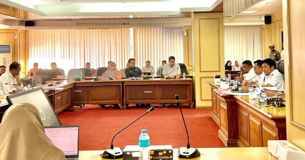 Rapat Pansus RPJMD 2025-2025.