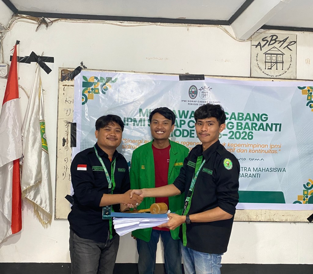 Muhammad Fikri Jadi Formatur Ketua Terpilih IPMI Sidrap Cabang Baranti Periode&nbsp;2026–2027