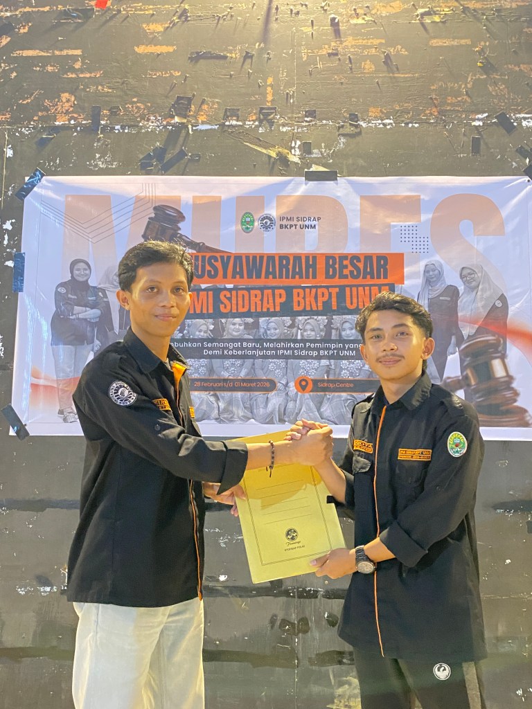 Mubes IPMI Sidrap BKPT UNM Tetapkan Muhammad Rezki Akbar sebagai Formatur Ketua Umum Periode&nbsp;2026–2027