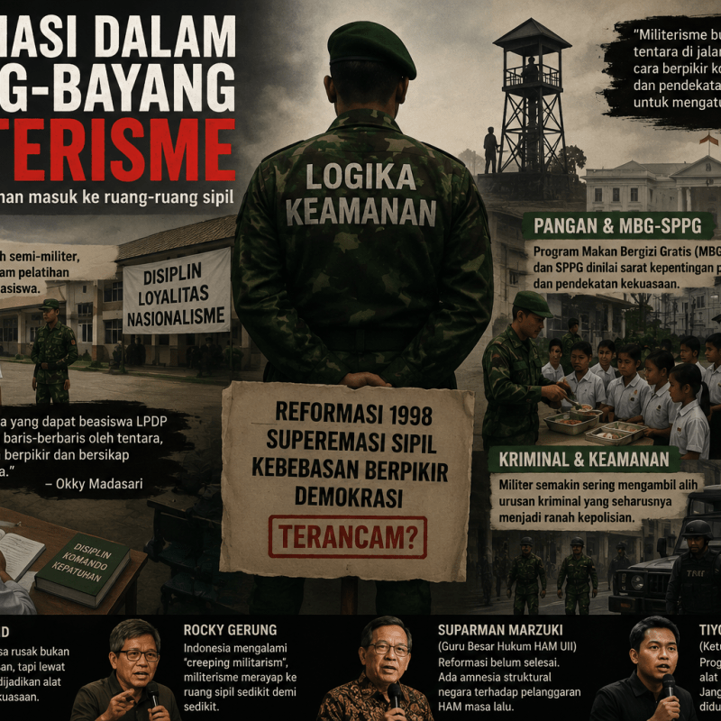 Reformasi dalam Bayang-Bayang&nbsp;Militerisme