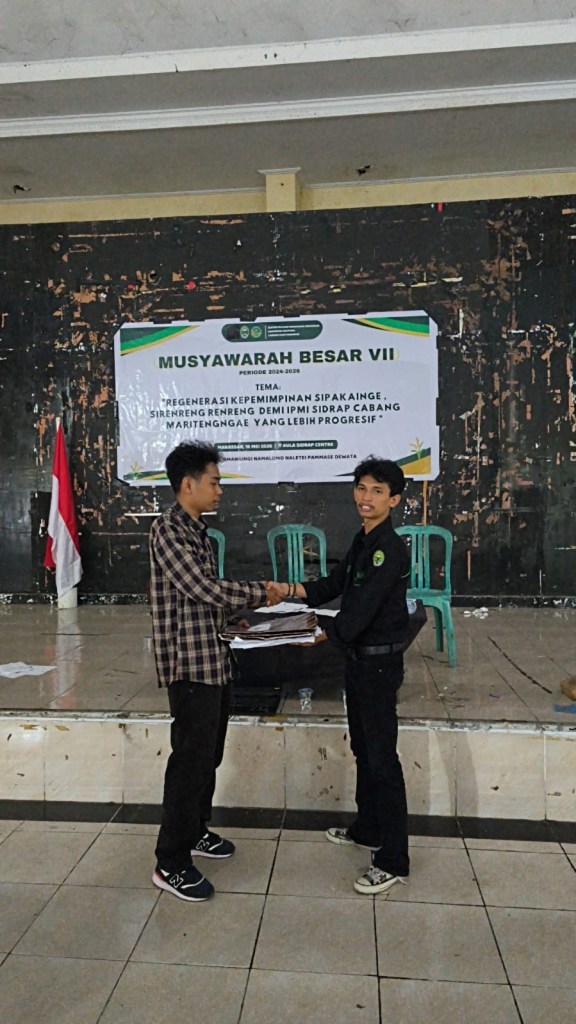 Musyawarah Besar VII IPMI Sidrap Cabang Maritengngae Tetapkan A. Muhammad Dihyatul Qalby Sebagai Formatur Ketua&nbsp;Umum