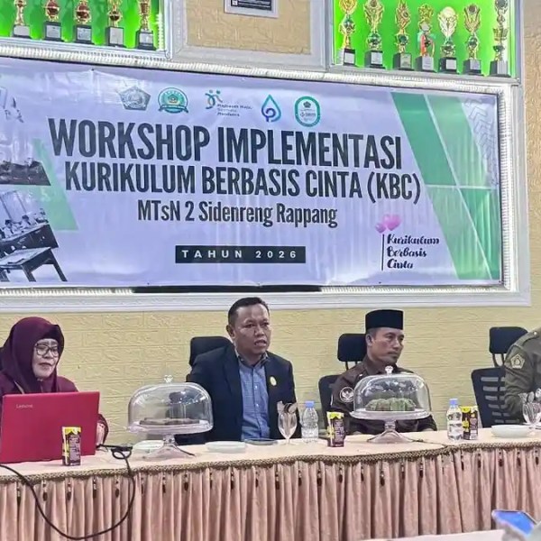 MTsN 2 Sidrap Gelar Workshop Kurikulum Berbasis Cinta, Dorong Pendidikan&nbsp;Humanis